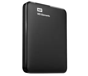 Rozbaleno - WD Elements Portable 2TB / HDD / 2.5" / NTFS / USB 3.0 / Černá / 2y / rozbaleno