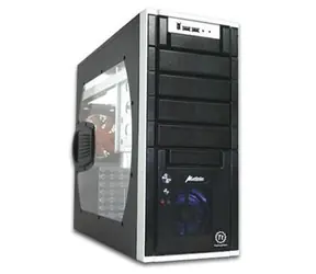 Rozbaleno - THERMALTAKE VD3000BWA Matrix VX / midi tower / USB 2.0 / bez zdroje / ATX / průhledná bočnice / černá / rozbaleno