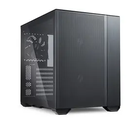Rozbaleno - Lian Li O11 Air Mini černá / E-ATX / Bez PSU / 2x USB-A 3.0 + 1x USB-C 3.1 / průhledná bočnice / rozbaleno