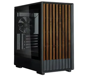 Rozbaleno - Zalman P10 Namu černá / mATX / 3x 120 mm fan / USB-A 3.2 Gen 2 + USB-C / dřevěné doplňky / bez zdroje / rozbaleno