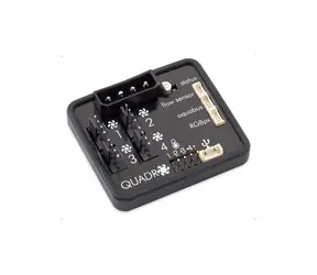 Rozbaleno - Aqua Computer QUADRO / fan controller pro 4x PWM / aquabus / 4x temp / flow sensor / RGBpx / rozbaleno