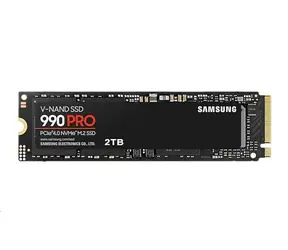 Rozbaleno - SAMSUNG 990 PRO 2TB / SSD / M.2 NVMe PCI-E 4.0 / TLC / R:7450 MBps / W:6900 MBps / IOPS: 1400K&1550K /  5y / rozbaleno