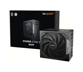 Rozbaleno - be quiet! Power Zone 2 850W / 850W / 80+ PLATINUM / Aktivní PFC / 140 mm / modulární / rozbaleno