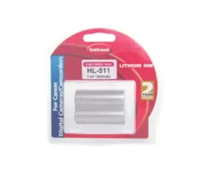 Hähnel HL-511 - Canon BP-511, 1500 mAh 7,4V