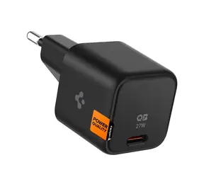 Spigen ArcStation černá / Nabíječka / 1x USB-C 27W / PPS 25W / PD / QB