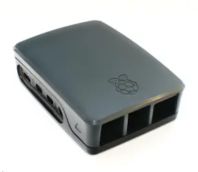 Raspberry Pi oficiální krabička pro Raspberry Pi 4B černo-šedá