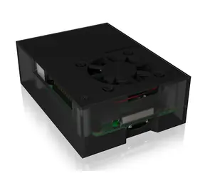Icy Box IB-RP108 černá-antracid / Ochranné pouzdro pro Raspberry Pi 4