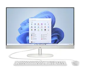 HP 24-cr0002nc AiO bílá / 24" FHD / AMD Ryzen 5 7520U 2.8GHz / 16GB / 512GB SSD / AMD Radeon / W11H