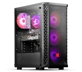 LYNX Challenger (10463029) černá / AMD Ryzen 5 5600X 3.7GHz / 32GB / 1TB SSD / RTX 4060 8GB / W11H