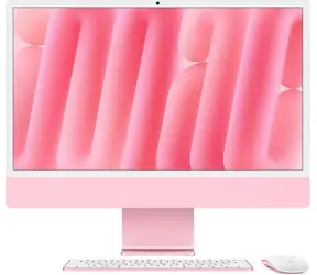 Apple iMac 24 M4 (2024) růžová / 24" 4.5K / Apple M4 / 8GB / 256GB SSD / Apple 8-Core / macOS
