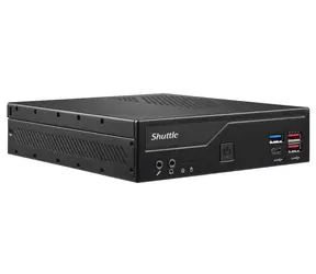 Shuttle XPC slim DH670V2 černá / LGA1700 / 2xDDR4 / 1xSATA / 2x M.2 / 2x2.5GLAN / Bez OS