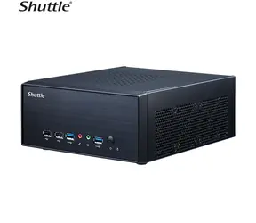 Shuttle XPC slim XH610G2 černá / Bez CPU (LGA1700/Intel Core 12th Gen) / 2xDDR5 / 1xSATA / 3x M.2 / 2xLAN / Bez OS
