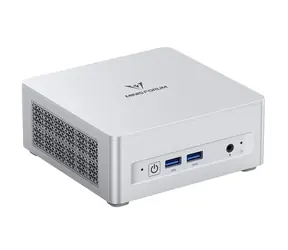 Minis Forum UM870 Plus barebone černá / AMD Ryzen 7 8745H / HDMI / DP / RJ45 / 4x USB-A / USB-C / 3.5mm jack