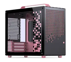 PC Mironet Herní Suitcase AMD R5 9600 RX9060 XT Černo-růžová
