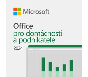 Microsoft Office 2024 pro domácnosti a podnikatele CZ / PC & Mac / 64 bit / Bez média / Elektronická licence