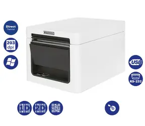 Citizen CT-E351 (RS-232) bílá / pokladní / 83mm / Termotiskárna / 203dpi / USB / RS232 / řezačka / zdroj / bílá