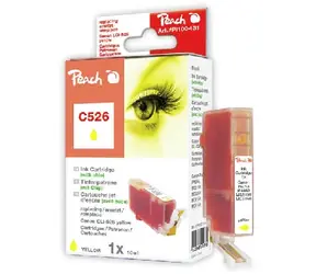 PEACH kompatibilní cartridge Canon CLI-526Y, Yellow, 10 ml