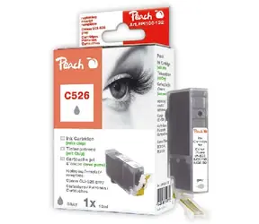PEACH kompatibilní cartridge Canon CLI-526GY, Grey, 10 ml