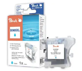 Peach LC-985XL alternativní cartridge / DCP-110C, DCP-115C / 14 ml / Modrá