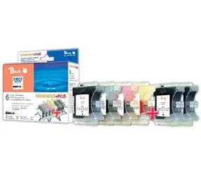 Peach LC-1000XL a LC-970XL alternativních cartridge pro Brother / 3x + 3x / MultiPack +