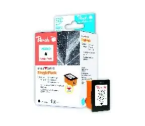 Peach 350 alternativní cartridge / HP Deskjet D4260 / Singlepack snap-in / Černá