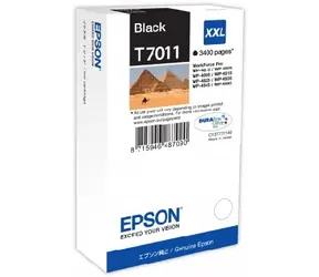 EPSON originální inkoustová kazeta T701140 pro WorkForce 4000/4500 černá / 3400 str. / XXL 