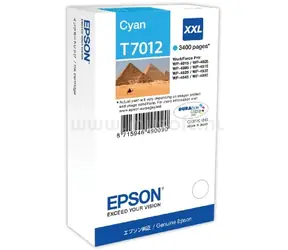 Epson T7012 originální cartridge / 3.400 stran / Modrá