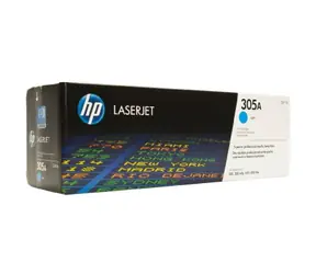 HP CE411A originální toner / LaserJet Pro 300, 400 / 2.600 stran / Azurový