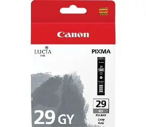 Canon PGI-29 GY originální cartridge / Šedá