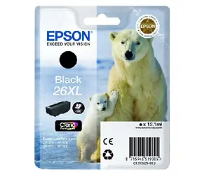 Epson T2621 originální cartridge XL / XP-700 / Černá