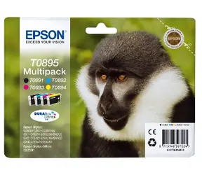 EPSON T0895 originální cartridge / 3x3,5ml, 5.8 ml / Stylus S20, SX100 / Multipack