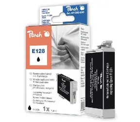 Peach Remanufactured T1281 alternativní cartridge s čipem / Stylus S22 / 7.4 ml / Černá