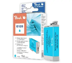 Peach T1282 alternativní cartridge s čipem / Stylus S22 / 5,6 ml / Modrá