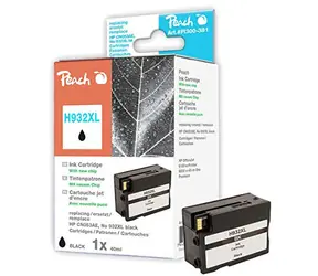 Peach 932XL alternativní cartridge / HP OFFICEJET 6000 / černá