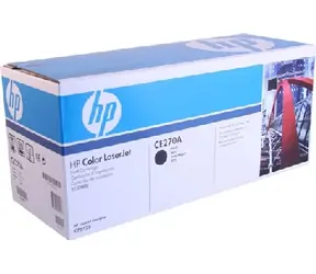 HP CE270A originální toner / CLJ CP5525 / 13.500 stran / Černý