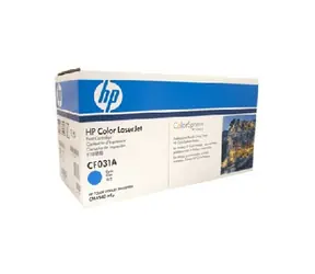 HP CF031A originální toner / Color LJ CM4540mfp / 12.500 stran / Modrý