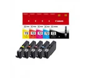 Canon PGI-72MBK/C/M/Y/R multi originální cartridge / černá + modrá + fialová + žlutá + červená