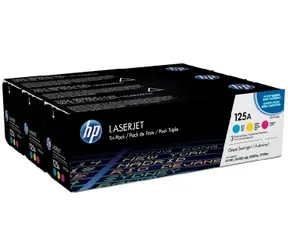 HP CF373AM originální toner / CP 1215, 1312 / 3x1.400 stran / azurová / purpurová / žlutá