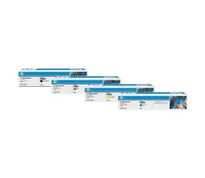 HP CF341A originální toner / CLJ CP1025 / 3x1.000 stran / azurová / purpurová / žlutá