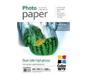 COLORWAY Oboustranný fotopapír A4 (matný) - 220g/m2 50ks