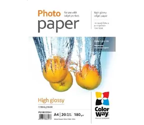 COLORWAY Fotopapír A4 (lesklý) - 180g/m2 50ks