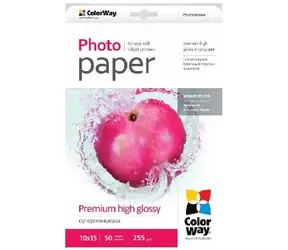 COLORWAY Fotopapír / Super lesklý / 10x15 / 255g/m2 / 50 listů