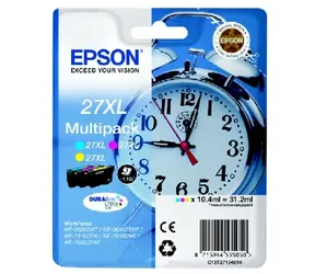 EPSON DURABrite Ultra Ink 27XL Multipack / originální cartridge / 3 barvy / 31,2 ml / žlutá, azurová, purpurová