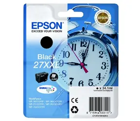 EPSON DURABrite Ultra Ink 27XXL / originální cartridge / 34,1 ml / černá