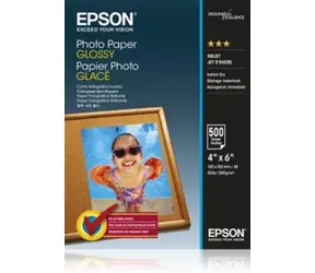 EPSON Photo Paper Glossy 10x15 500 listů / Lesklý