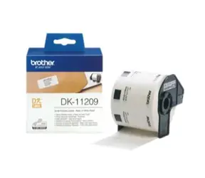 Brother DK-11209 / Papírové úzké adresní štítky / 62 x 29 mm / 800 ks