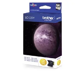 Brother LC-1220Y originálníní cartridge / MFC-J430W/MFC-J625DW / 300 stran / Žlutá