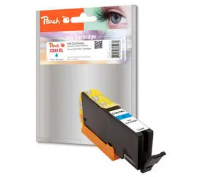 Peach CLI-551XL alternativní cartridge s čipem / pro Canon Pixma MG5450 / fialová