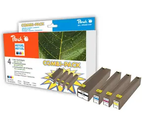 Peach 970XL alternativní cartridge / multipack / pro HP OfficeJet Pro X451 / CMYK