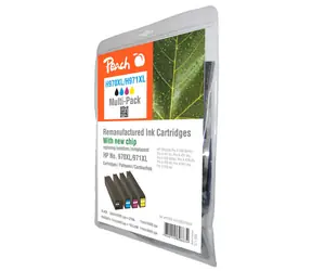 Peach 970XL alternativní cartridge / multipack / pro HP OfficeJet Pro X451 / CMYK